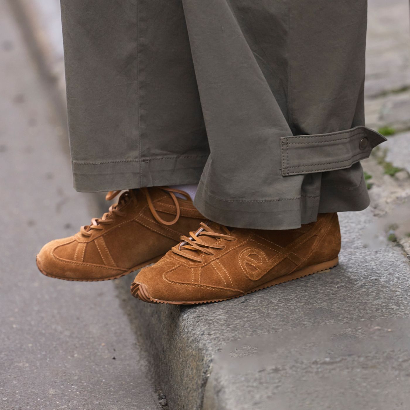 EVO RUN W - SUEDE - CAMEL